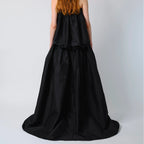 Women's strapless gown