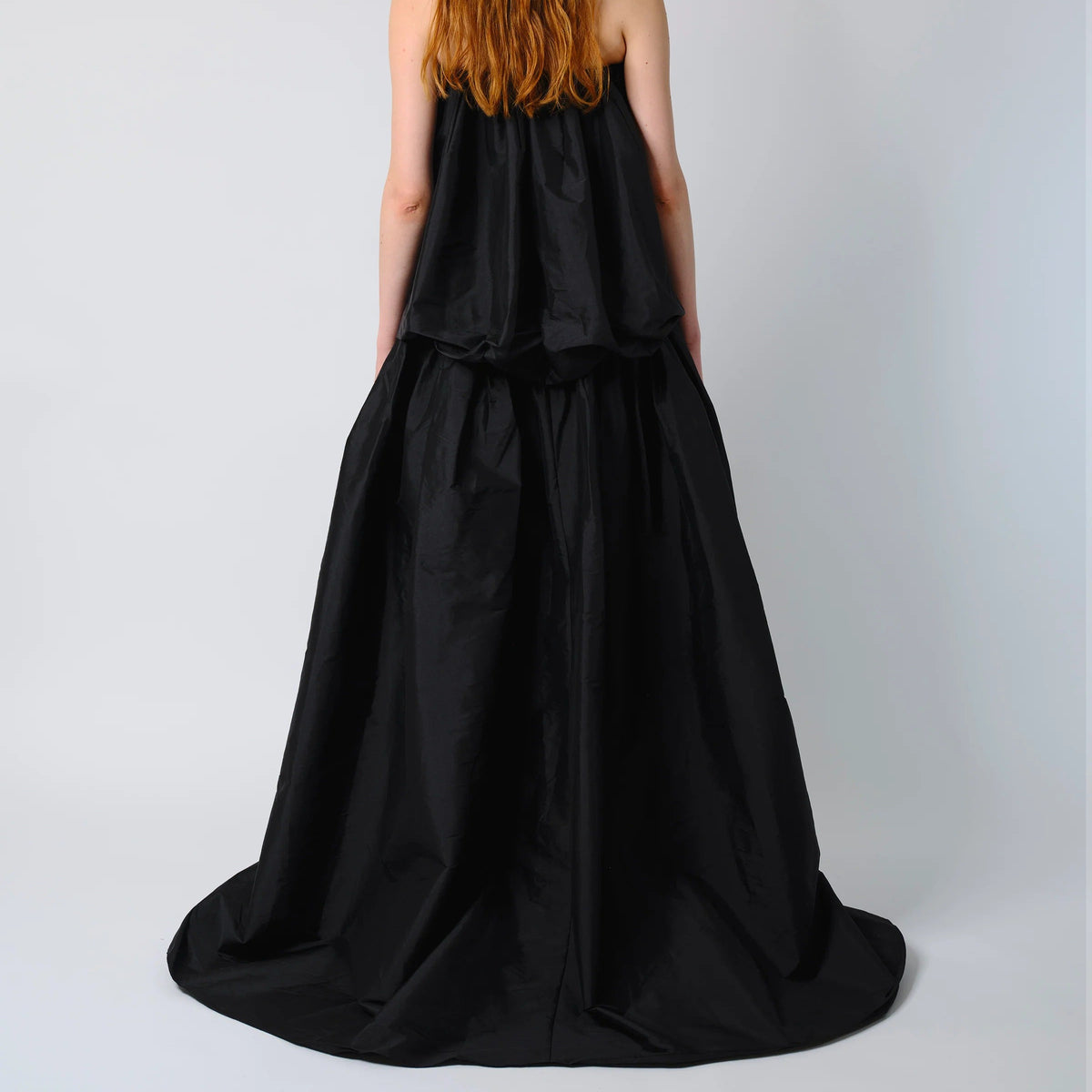Women's strapless gown